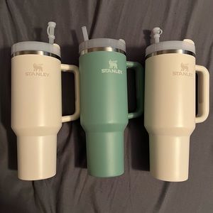 3 Stanley 40 oz Tumblers